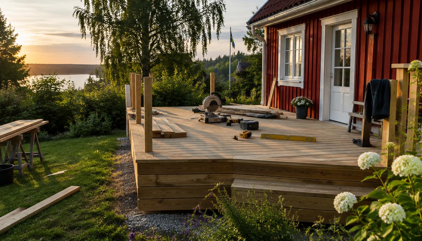 Bygglov för altan – när behövs det och hur stor får den vara?